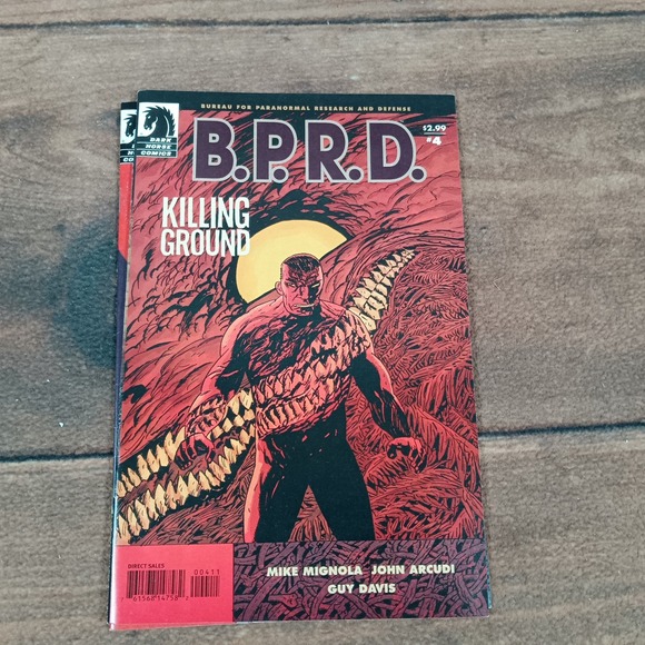 B.P.R.D. Killing Ground Comic Book Issues #1-5 Dark Horse Comics Set - Picture 5 of 6